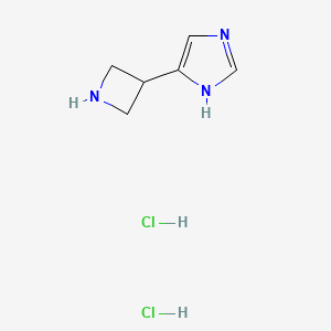 5-(Azetidin-3-yl)-1H-imidazole;dihydrochloride