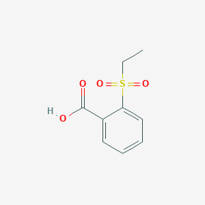 molecular formula C9H10O4S B2936610 2-(Ethylsulfonyl)benzoic acid CAS No. 161058-27-1