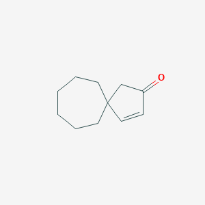 molecular formula C11H16O B2936640 Spiro[4.6]undec-3-en-2-one CAS No. 402858-09-7
