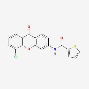 N-(5-chloro-9-oxo-9H-xanthen-3-yl)thiophene-2-carboxamide