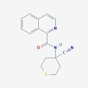 N-(4-Cyanothian-4-YL)isoquinoline-1-carboxamide