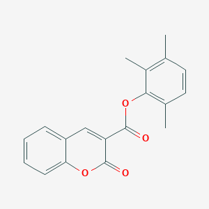 2,3,6-trimethylphenyl 2-oxo-2H-chromene-3-carboxylate
