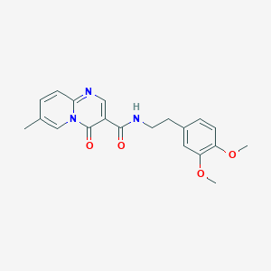 N-(3,4-dimethoxyphenethyl)-7-methyl-4-oxo-4H-pyrido[1,2-a]pyrimidine-3-carboxamide