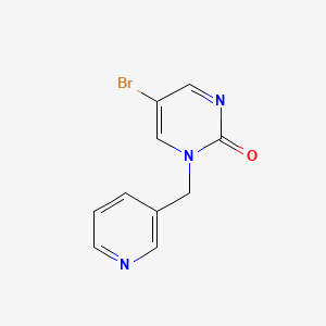 5-Bromo-1-(pyridin-3-ylmethyl)pyrimidin-2(1H)-one