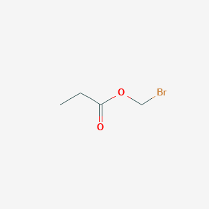 molecular formula C4H7BrO2 B2936877 Propanoic acid bromomethyl ester CAS No. 77442-80-9