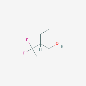 2-Ethyl-3,3-difluorobutan-1-ol
