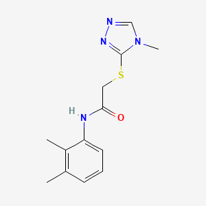 N-(2,3-dimethylphenyl)-2-[(4-methyl-4H-1,2,4-triazol-3-yl)sulfanyl]acetamide
