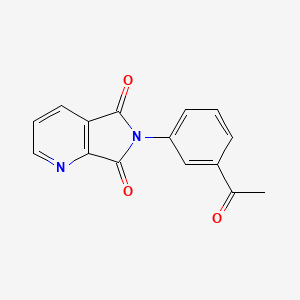 6-(3-acetylphenyl)-5H-pyrrolo[3,4-b]pyridine-5,7(6H)-dione