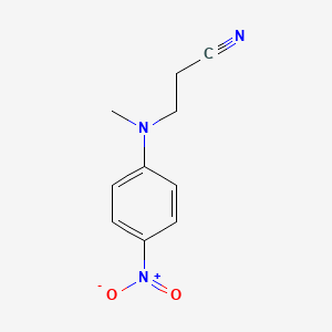 3-(Methyl-4-nitroanilino)propanenitrile