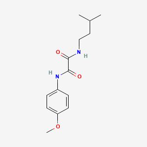 N1-isopentyl-N2-(4-methoxyphenyl)oxalamide