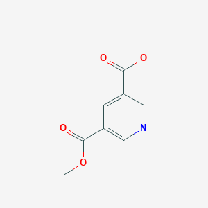 molecular formula C9H9NO4 B029373 吡啶-3,5-二甲酸二甲酯 CAS No. 4591-55-3