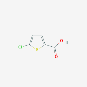 molecular formula C5H3ClO2S B029374 5-Chlorothiophene-2-carboxylic acid CAS No. 24065-33-6