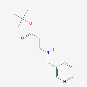 tert-Butyl 3-[(pyridin-3-ylmethyl)amino]propanoate