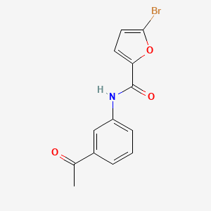 N-(3-acetylphenyl)-5-bromofuran-2-carboxamide