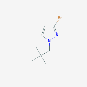 3-Bromo-1-(2,2-dimethylpropyl)pyrazole
