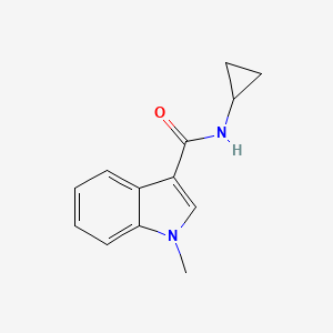 N-cyclopropyl-1-methyl-1H-indole-3-carboxamide