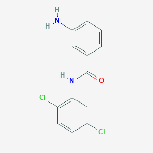 molecular formula C13H10Cl2N2O B2937503 3-氨基-N-(2,5-二氯苯基)苯甲酰胺 CAS No. 886723-25-7