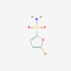 molecular formula C4H4BrNO3S B2937524 5-Bromofuran-2-sulfonamide CAS No. 1017264-48-0