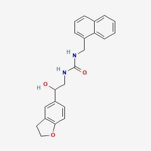 1-(2-(2,3-Dihydrobenzofuran-5-yl)-2-hydroxyethyl)-3-(naphthalen-1-ylmethyl)urea