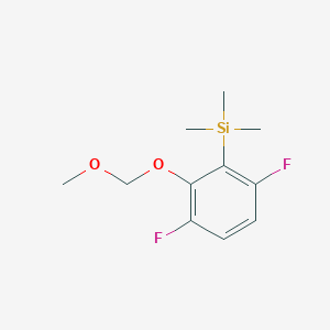 [3,6-Difluoro-2-(methoxymethoxy)phenyl]trimethylsilane