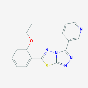 6-(2-Ethoxyphenyl)-3-pyridin-3-yl[1,2,4]triazolo[3,4-b][1,3,4]thiadiazole