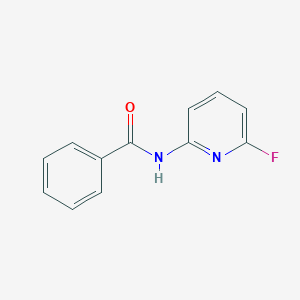 molecular formula C12H9FN2O B2937748 N-(6-Fluoropyridin-2-YL)benzamide CAS No. 1260804-02-1