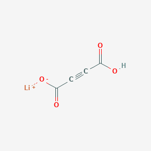 molecular formula C4HLiO4 B2937796 Lithium;4-hydroxy-4-oxobut-2-ynoate CAS No. 2248297-90-5