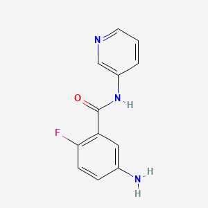 5-amino-2-fluoro-N-(pyridin-3-yl)benzamide