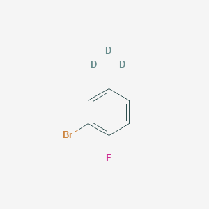 molecular formula C7H6BrF B2938037 5-(Methyl-d3)-2-fluorobromobenzene CAS No. 1185314-82-2