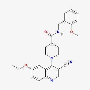 N-(3-methylphenyl)-2-(5-methyl-2-thienyl)-1,3-thiazole-4-carboxamide