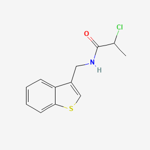 N-(1-Benzothiophen-3-ylmethyl)-2-chloropropanamide