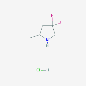 4,4-Difluoro-2-methylpyrrolidine hydrochloride