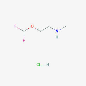 2-(Difluoromethoxy)-N-methylethan-1-amine hcl