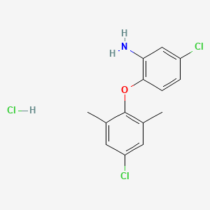 5-Chloro-2-(4-chloro-2,6-dimethylphenoxy)aniline hydrochloride