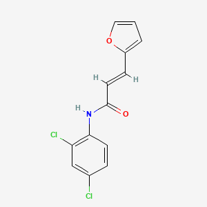 (2E)-N-(2,4-dichlorophenyl)-3-(furan-2-yl)prop-2-enamide