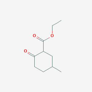molecular formula C10H16O3 B2938328 Ethyl 5-methyl-2-oxocyclohexane-1-carboxylate CAS No. 6134-75-4