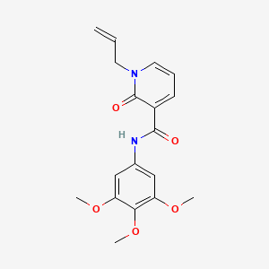 1-allyl-2-oxo-N-(3,4,5-trimethoxyphenyl)-1,2-dihydro-3-pyridinecarboxamide