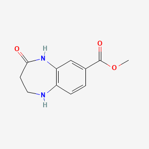 methyl 4-oxo-2,3,4,5-tetrahydro-1H-1,5-benzodiazepine-7-carboxylate
