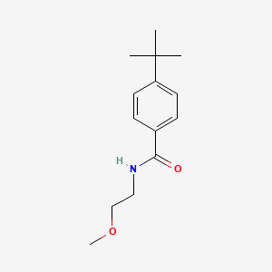 4-tert-butyl-N-(2-methoxyethyl)benzamide