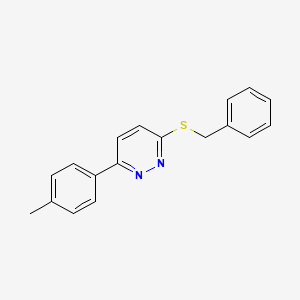 3-(Benzylthio)-6-(p-tolyl)pyridazine