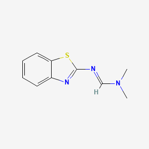 N'-(1,3-Benzothiazol-2-YL)-N,N-dimethylimidoformamide