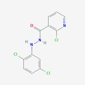 2-chloro-N'-(2,5-dichlorophenyl)nicotinohydrazide