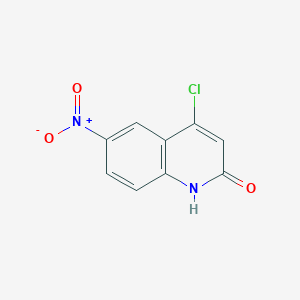 molecular formula C9H5ClN2O3 B2938520 4-Chloro-6-nitro-1,2-dihydroquinolin-2-one CAS No. 934687-48-6