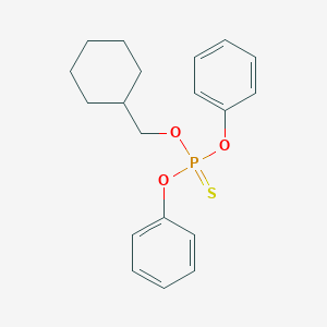 Cyclohexylmethoxy-diphenoxy-sulfanylidene-lambda5-phosphane