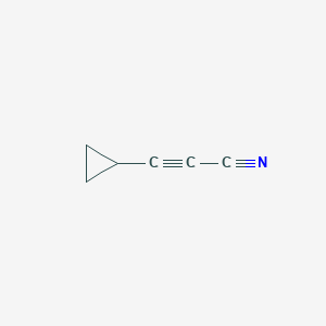 3-Cyclopropylprop-2-ynenitrile