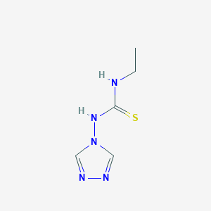N-ethyl-N'-(4H-1,2,4-triazol-4-yl)thiourea