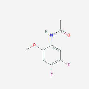 molecular formula C9H9F2NO2 B2938645 N-(4,5-difluoro-2-methoxyphenyl)acetamide CAS No. 2093771-59-4