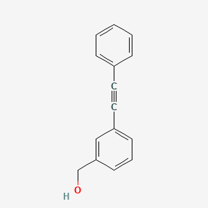 molecular formula C15H12O B2938699 (3-(Phenylethynyl)phenyl)methanol CAS No. 123926-88-5