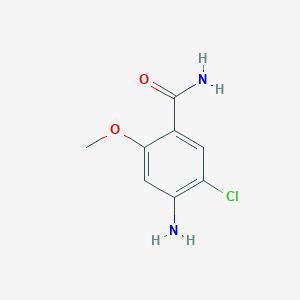 B2938741 4-Amino-5-chloro-2-methoxybenzamide CAS No. 24190-74-7