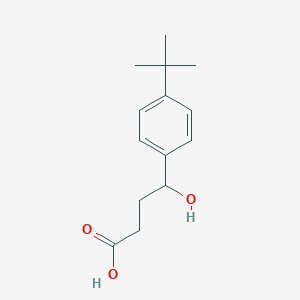 molecular formula C14H20O3 B2938742 4-(4-Tert-butylphenyl)-4-hydroxybutanoic acid CAS No. 89224-21-5